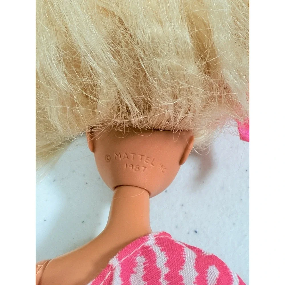 Vintage Skipper Teen Pet Pals, Tennis Skirt, Racket, Bag. Trendy Teen 774 Barbie